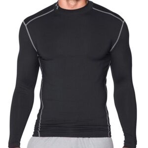 Under Armour Compression ColdGear Shirt Black Size M